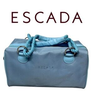Escada Light Blue Travel Bag